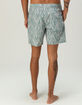 SALTY CREW Palm Print Mens Swim Trunks image number 5