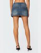 EDIKTED Ruari Studded Denim Mini Skirt image number 5
