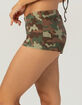 FULL TILT Camo Womens Micro Swim Boyshorts image number 3