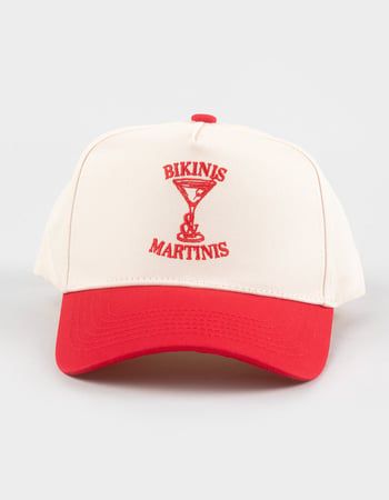 KENZ KUSTOMZ Bikinis And Martinis Womens Snapback Hat Alternative Image