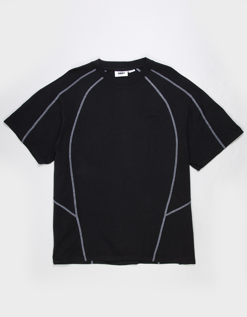 OBEY Contrast Stitch Mens Tee image number 1