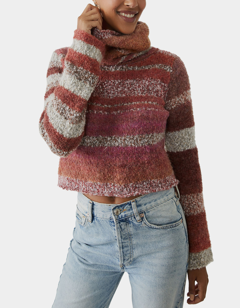 FREE PEOPLE My Girl Womens Turtleneck Sweater image number 0