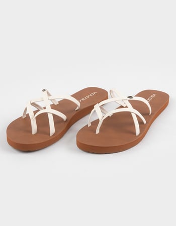 VOLCOM New School II Womens Thong Flip Flops Primary Image