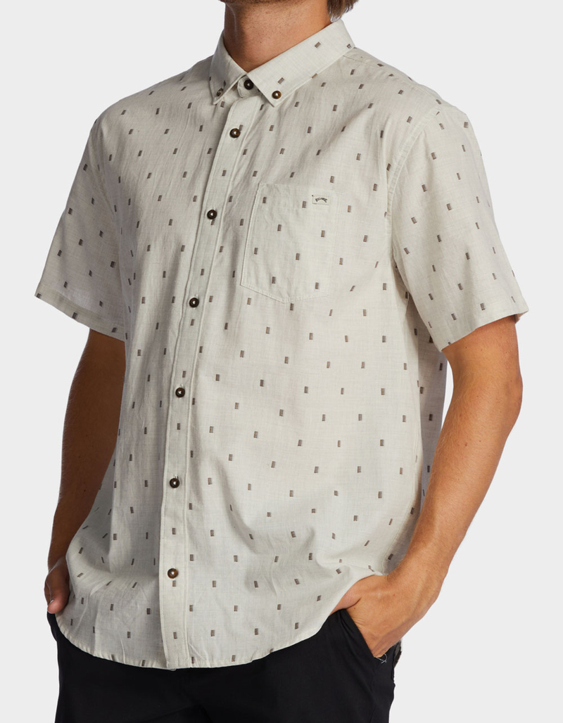 BILLABONG All Day Jacquard Mens Button Up Shirt image number 3