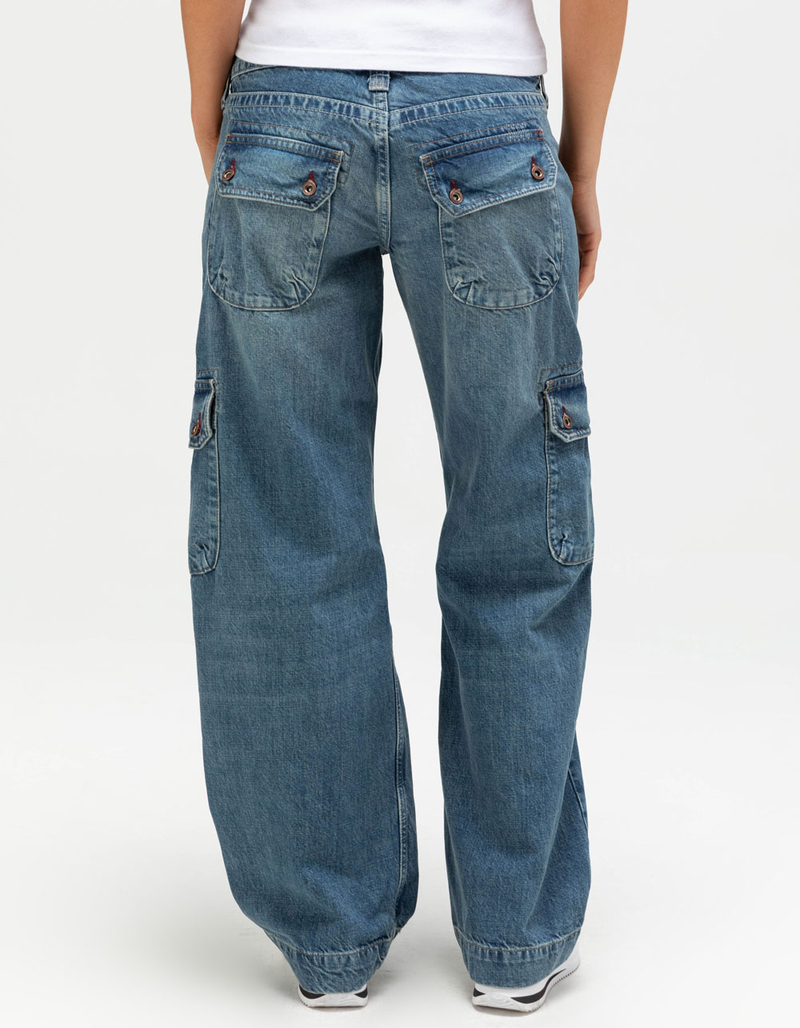 BDG Urban Outfitters Kayla Womens Mid Rise Cargo Jeans image number 3