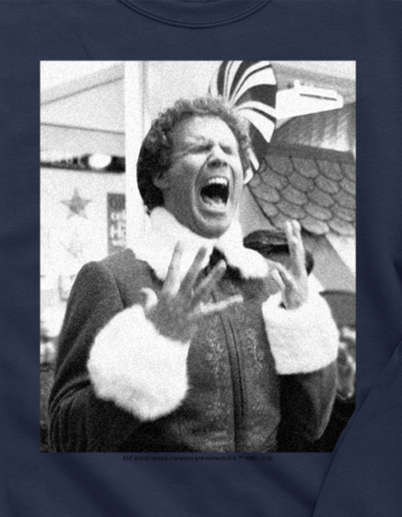 ELF Screaming Buddy Unisex Crewneck Sweatshirt image number 1