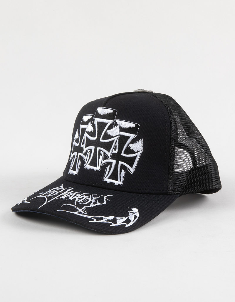 ED HARDY Crosses Trucker Hat image number 0