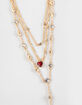 FULL TILT Cross/Heart/Stone Y Necklace image number 3