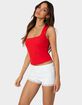EDIKTED Essy Square Neck Top image number 3