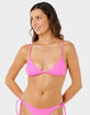 RIP CURL Premium Surf Texture Triangle Bikini Top image number 1