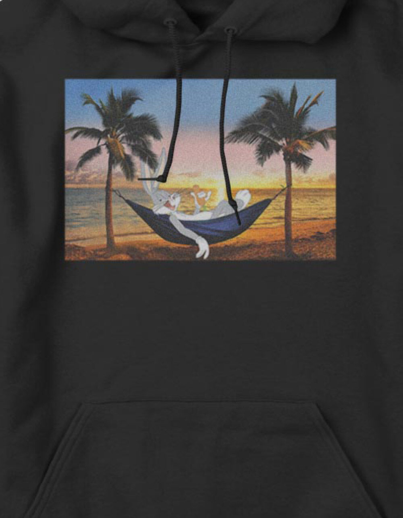 LOONEY TUNES Hare And His Hammock Unisex Hoodie image number 1