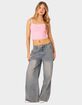 EDIKTED Alara Lace Trim Tank Top image number 4