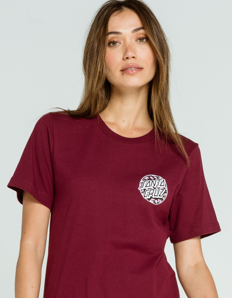 SANTA CRUZ Cherry Blossom Dot Womens Tee image number 1