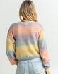 FULL TILT Womens Rainbow Cardigan image number 3