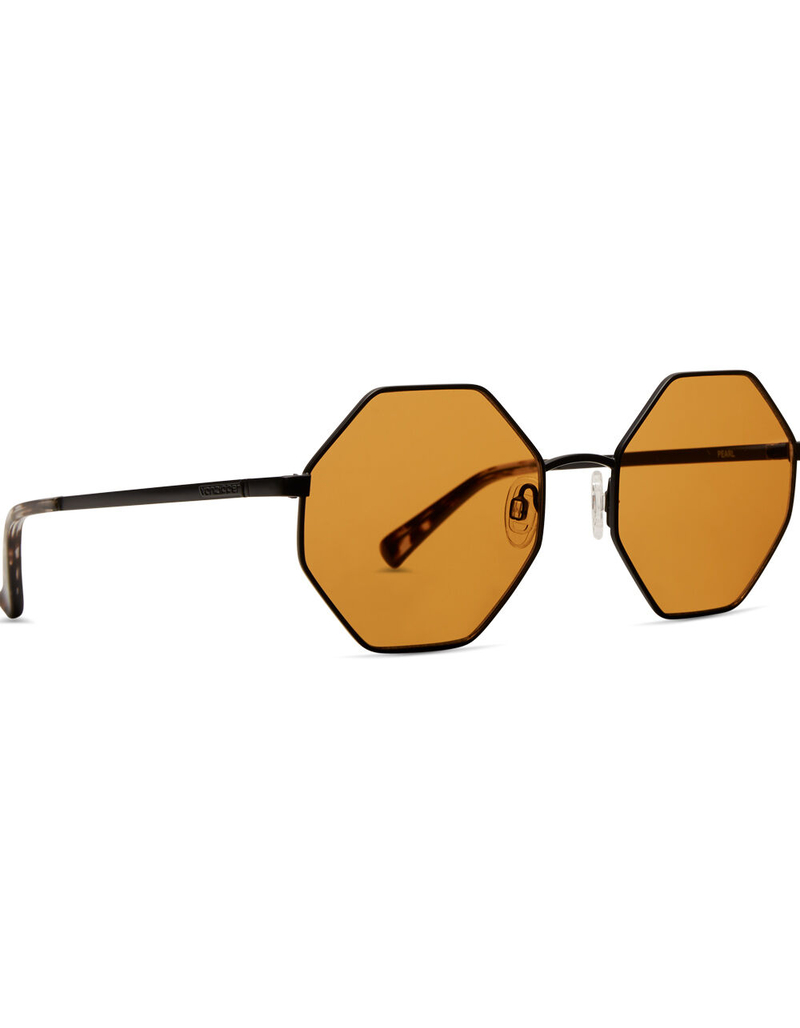 VONZIPPER Pearl Black & Amber Sunglasses image number 0