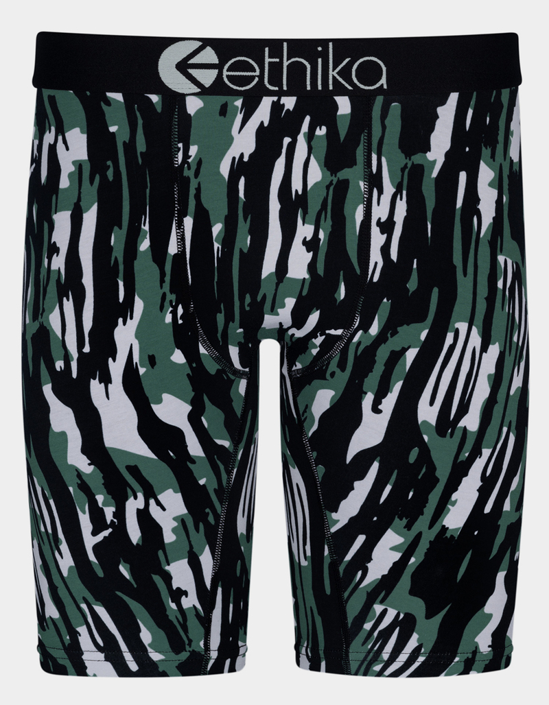 ETHIKA Morgan Wallen Muddin Camo Staple Mens Boxer Briefs image number 0