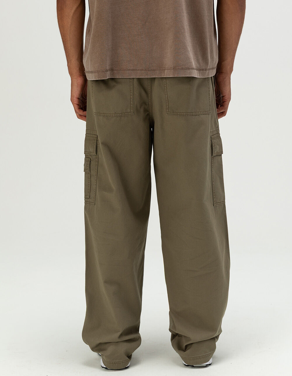 RSQ Mens Baggy Pull On Cargo Pants - OLIVE | Tillys RSQ Mens Baggy Pull On Cargo Pants - OLIVE | Tillys