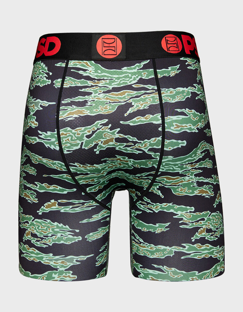 PSD Warface Tiger Camo Mens Boxer Briefs image number 3
