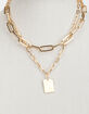 FULL TILT Chunky Chain Tag Necklace image number 2