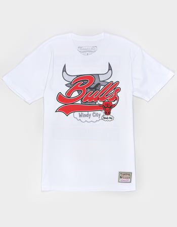 MITCHELL & NESS Chicago Bulls Oversweep Mens Tee Alternative Image