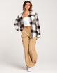 RSQ Womens Plaid Flannel image number 5