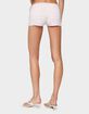 EDIKTED Janelle Striped Knit Shorts image number 3
