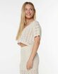 ROXY Sea Swirl Crochet Womens Tee image number 2