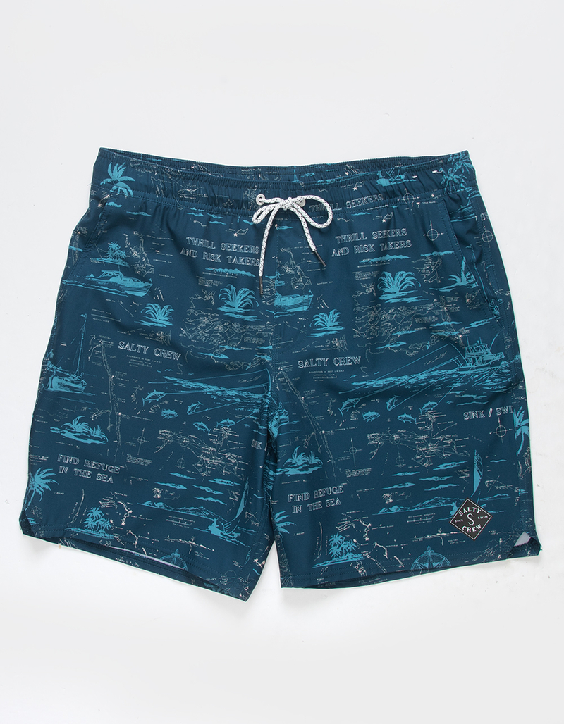 SALTY CREW Lowtide Mens Elastic Boardshorts image number 0
