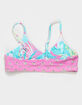 BILLABONG Des Tropics Girls Reversible Bralette Bikini Set image number 4