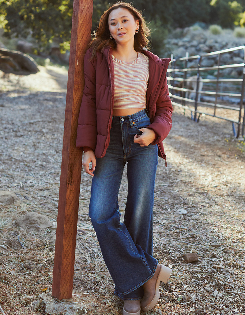 BILLABONG Transport Womens Puffer Jacket image number 3