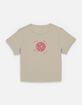 DISCO Pink Sparkle Womens Baby Tee image number 1