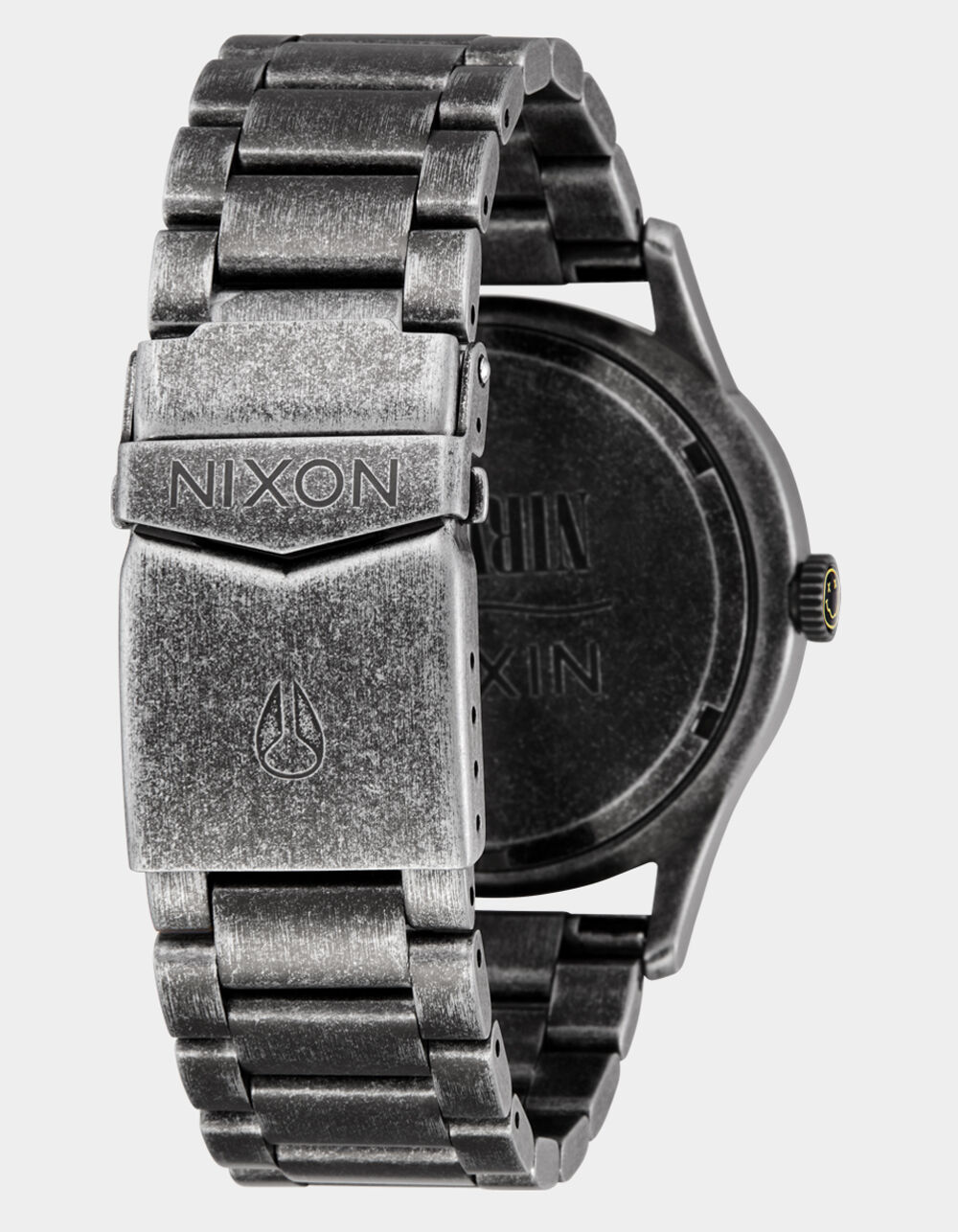 NIXON x Nirvana Wobble Sentry Stainless Steel Watch - YELLOW