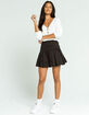 FULL TILT Black Tennis Skirt image number 4