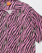 DESIGNS UNTITLED Zebra Mens Button Up Shirt image number 2