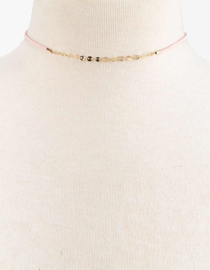 FULL TILT 5 Pack Heart & Beaded Choker Necklaces image number 3