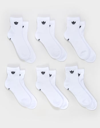 ADIDAS Originals 6 Pack Quarter Socks Primary Image