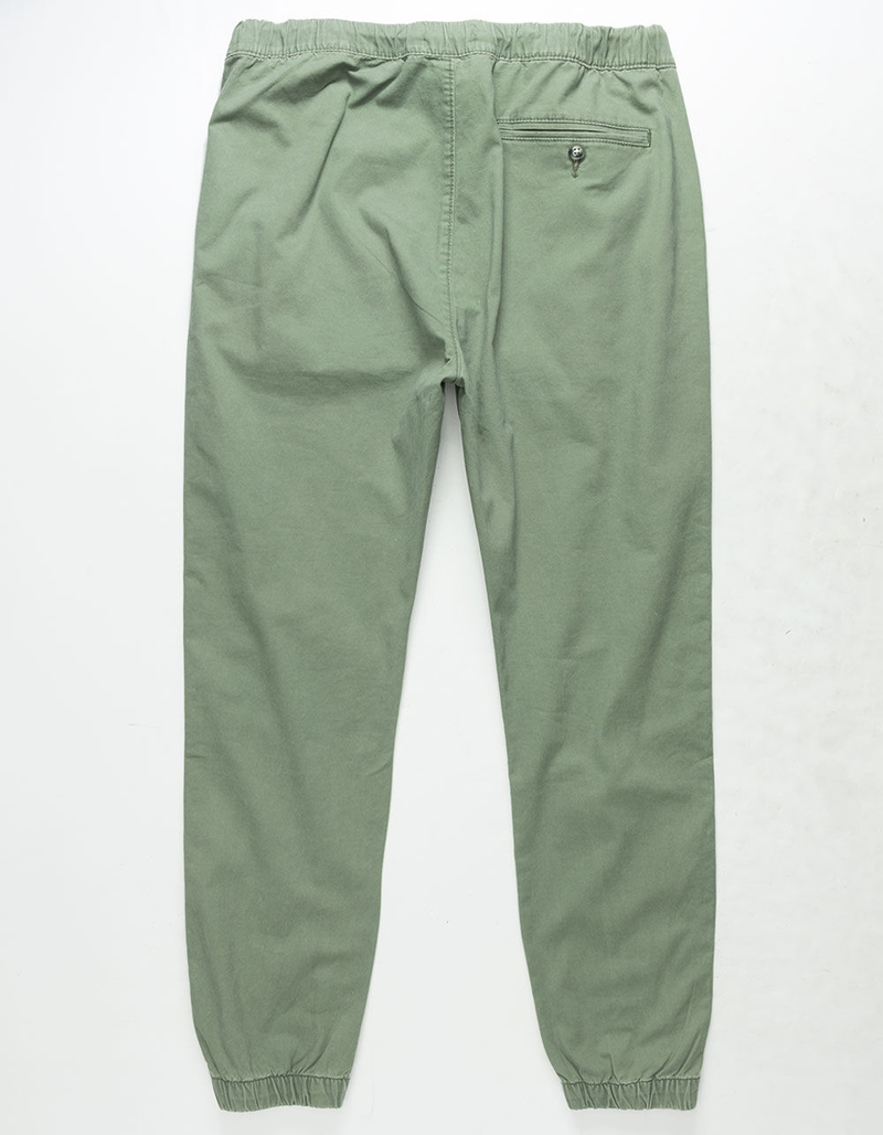 CYA Side Stripe Olive Mens Joggers Pants image number 4