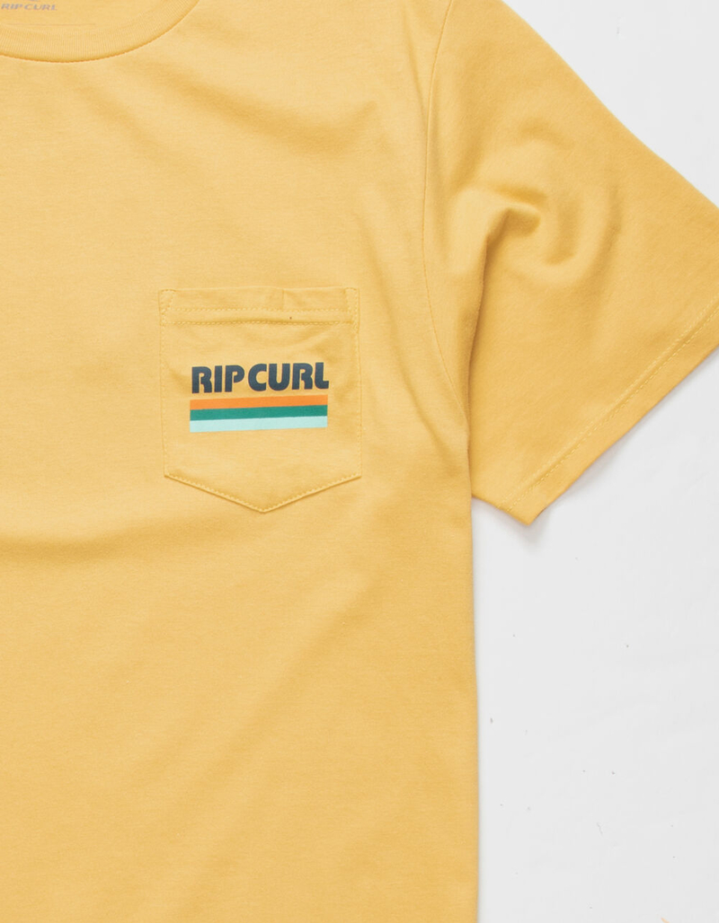 RIP CURL Surf Revival Mens Pocket Tee image number 3