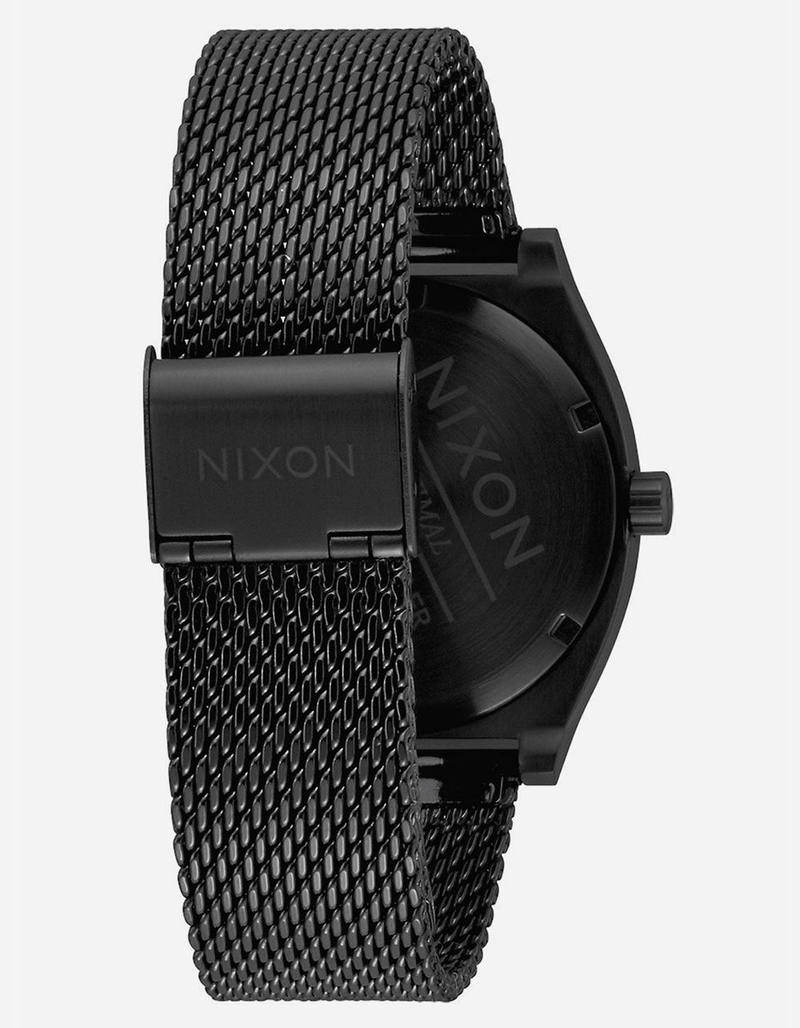 NIXON Time Teller Milanese All Black Watch image number 2