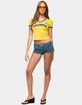EDIKTED Colombia 08 V-Neck Tee image number 4