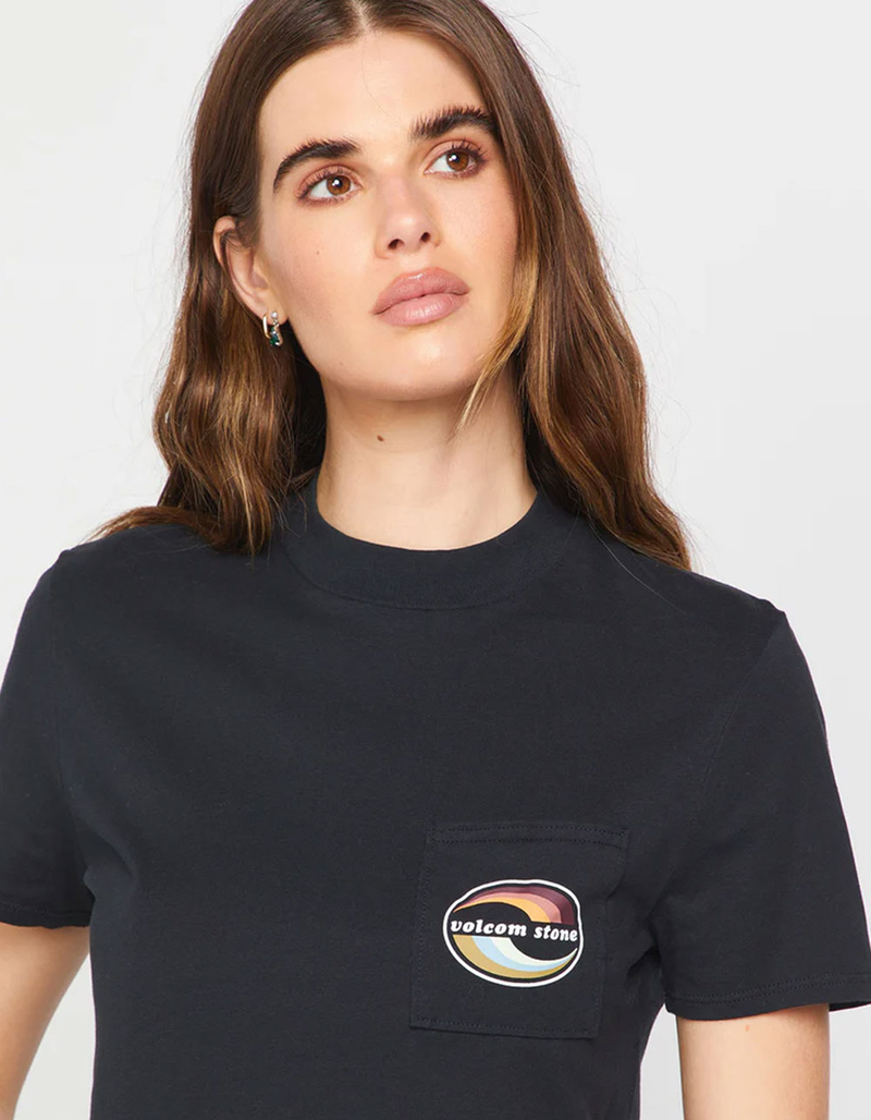 Pocket Dial Womens Pocket Tee BLACK Tillys
