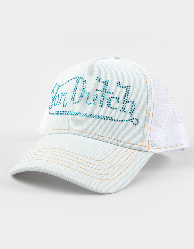 VON DUTCH Bling Trucker Hat image number 0