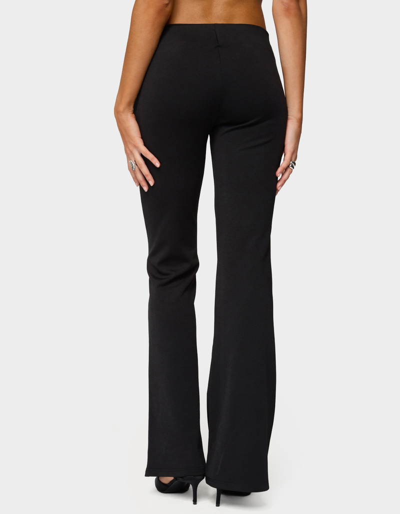 EDIKTED Maricela Sequin Bead Bootcut Pants image number 5