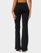 EDIKTED Maricela Sequin Bead Bootcut Pants image number 6
