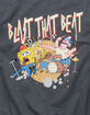 RSQ x SpongeBob Blast That Beat Mens Crewneck Sweatshirt image number 3