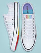 CONVERSE Chuck Taylor All Star Pride White Low Top Shoes image number 2