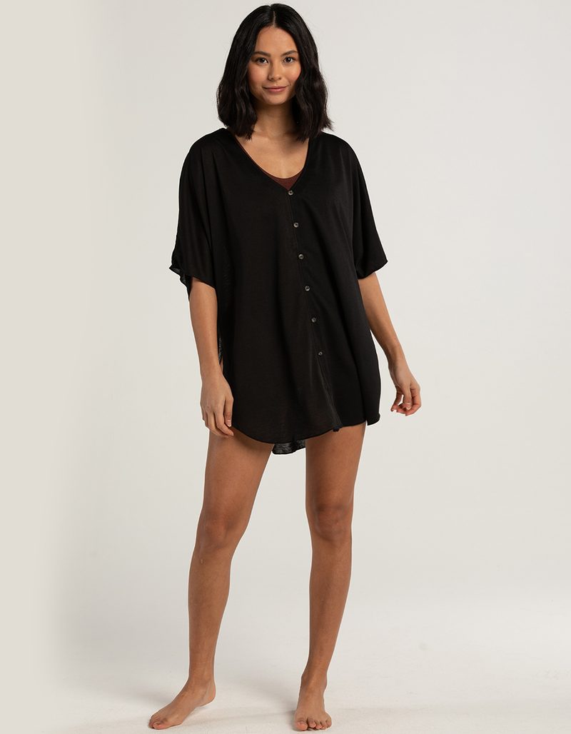 HURLEY Womens Button Up Cover-Up image number 3