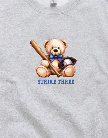 BEAR Strike Three Unisex Crewneck Sweatshirt Alternative Image