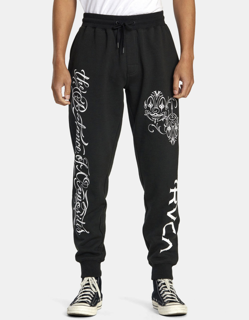 RVCA x Mister Cartoon Mens Sweatpants image number 3