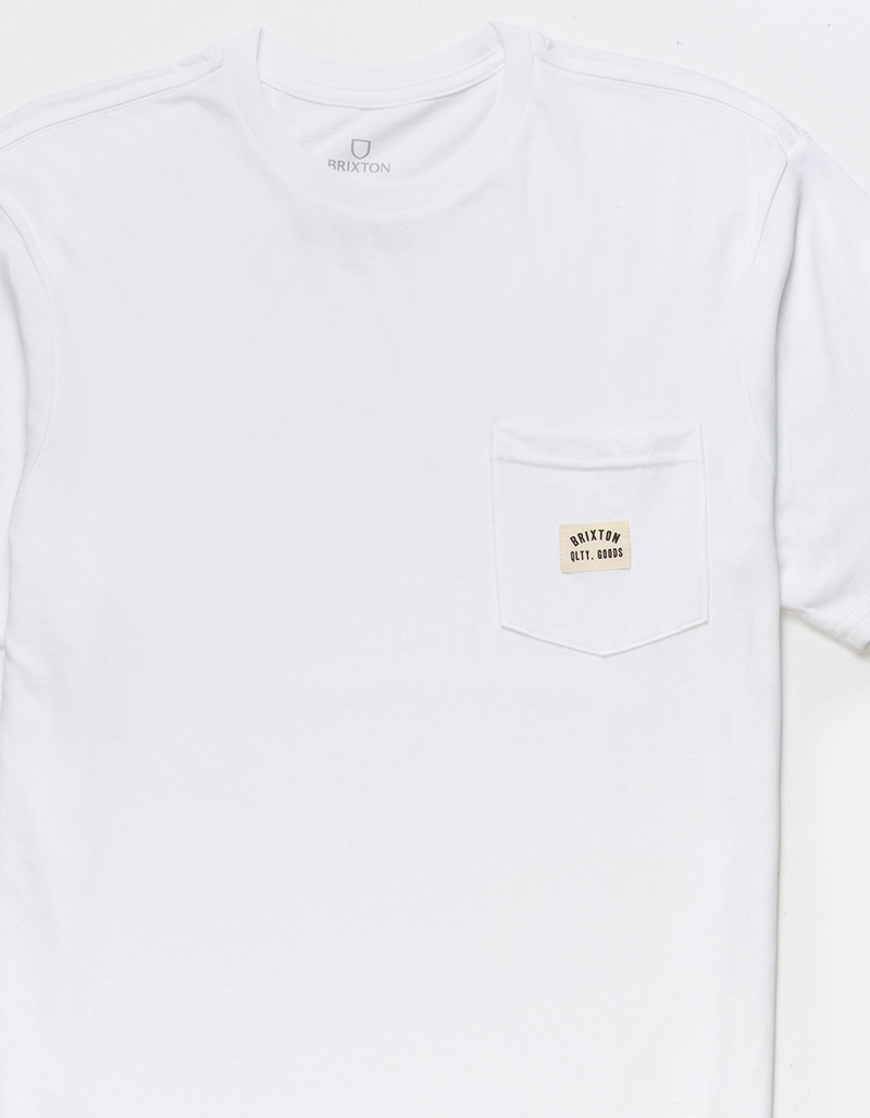 BRIXTON Woodburn Mens Pocket Tee image number 1